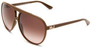 Marc by Marc Jacobs Womens MMJ 288/S MMJ288S Aviator Sunglasses,Brown Frame/Brown Gradient Lens,One Size Marc by Marc Jacobs Clothing