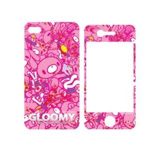 Gloomy Bear iPhone 4 Cover Case with Printed Screen Protector (Gloomy Mass): Toys & Games