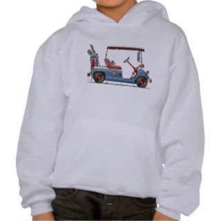 Cute Golf Cart Hoodies