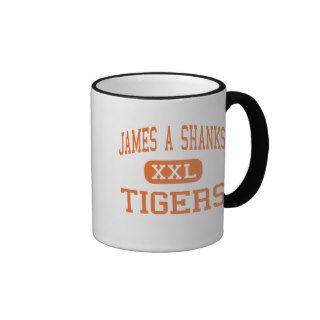 James A Shanks   Tigers   High   Quincy Florida Coffee Mugs