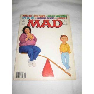 Mad # 287 June 1989 Roseanne Female Bodybuilders Future Supreme Court Decisions: EC Publications: Books