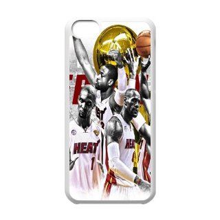 Custom Miami Heat Cover Case for iPhone 5C W5C 291 Cell Phones & Accessories