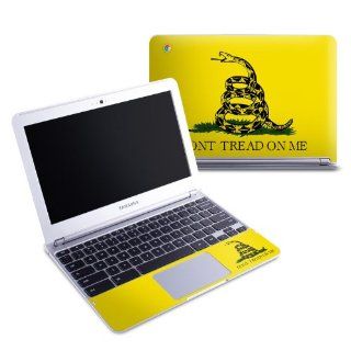 Gadsden Flag Design Protective Decal Skin Sticker (High Gloss Coating) for Samsung Chromebook 11.6 inch XE303C12 Notebook: Computers & Accessories