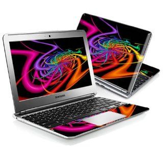MightySkins Protective Skin Decal Cover for Samsung Chromebook 11.6" screen XE303C12 Notebook Sticker Skins Color Invasion: Computers & Accessories