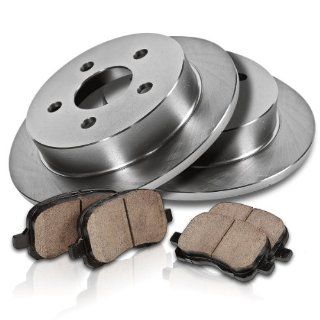 Callahan REAR Premium Grade OE 305 mm [2] Rotors + [4] Quiet Low Dust Ceramic Brake Pads Kit CK008537: Automotive