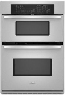 Whirlpool : RMC305PVS 30 Built in Microwave Combination Double Wall Oven Stainless Steel: Kitchen & Dining