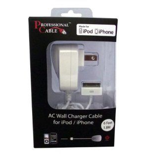 Professional Cable Wall Charger for iPhone/iPod/iPad (WALL ICHARGE): Computers & Accessories