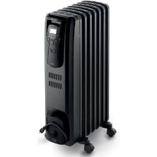 DeLonghi EW7507EB Oil Filled Radiator Heater Black 1500W: Home & Kitchen