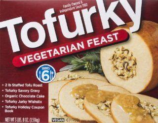 Tofurky Vegetarian Feast, 3 lb. 8 oz.  Vegetarian And Vegan Prepared Meals  Grocery & Gourmet Food
