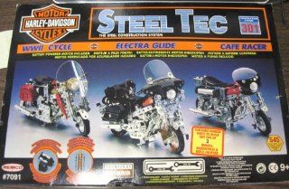 HARLEY DAVIDSON MOTORCYCLES: STEEL TEC CONTRUCTION SYSTEM 301: Toys & Games