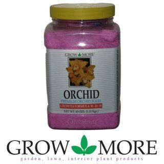 Grow More Premium Orchid Fertilizer Grow   3 Pounds : Patio, Lawn & Garden