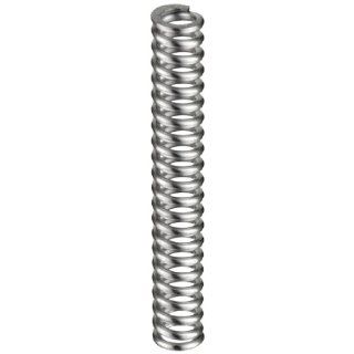 Stainless Steel 302 Compression Spring, 0.18" OD x 0.032" Wire Size x 1.25" Free Length (Pack of 5): Industrial & Scientific