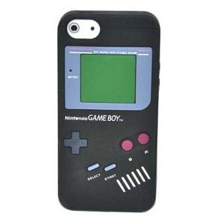 Nintendo Game Boy Gameboy Silicone Case for Iphone 5 Black: Cell Phones & Accessories