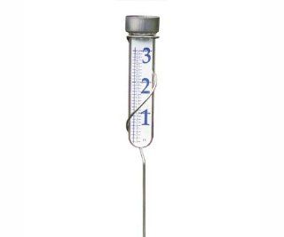 Grande View Rain Gauge (Stainless) (Weather and Rain Products) : Patio, Lawn & Garden