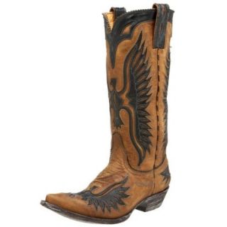 Old Gringo Women's L105 66 Elvis Stitched Cowboy Boot,Black,7 M US: Shoes