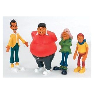 Fat Albert & the Cosby Kids Figures Set of 4: Sports & Outdoors