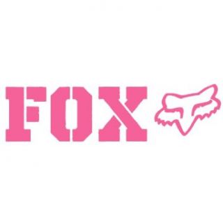 Fox Racing   Fox Sticker   Covert   Pink   One Size: Automotive