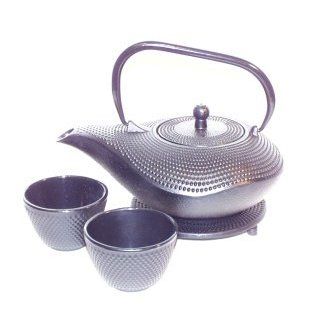 Black Hobnail ~ Tetsubin Tea Set: Kitchen & Dining