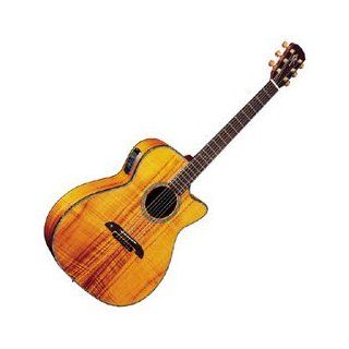 Alvarez Yairi Virtuoso Koa WY1K Cutaway Acoustic Electric Guitar (Natural): Musical Instruments