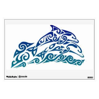 Tribal Dolphin Wall Decal