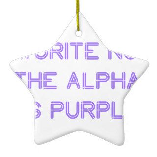 my favorite number so purple.png christmas tree ornaments