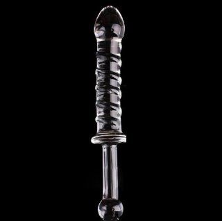 New Sword Design Glass Crystal Transparent Stimulate Stimulation Stimulator Anal Plug Adult Toys Penis Stick Sex Devices Sex Toys for Women And Men: Health & Personal Care