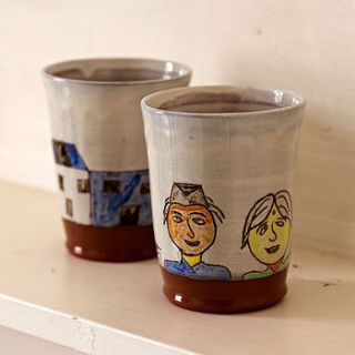 fair trade nepali ceramic cups by paper high