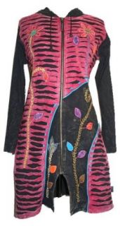 Agan Traders Women's Patch Razor Cut Embroidered Funky Boho Long Jacket at  Womens Clothing store: Quilted Lightweight Jackets