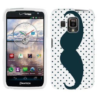 Pantech Perception Mustache with Dots Phone Case Cover: Cell Phones & Accessories