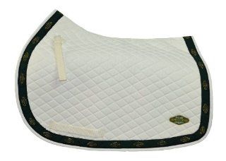 HDR QUILTED ALL PURPOSE SADDLE PAD   WHITE   STD : Horse Saddle Pads : Sports & Outdoors