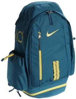 Nike Male 35 Liters Backpack Bookbag in Blue Green Yellow (BA4715 337): Sports & Outdoors