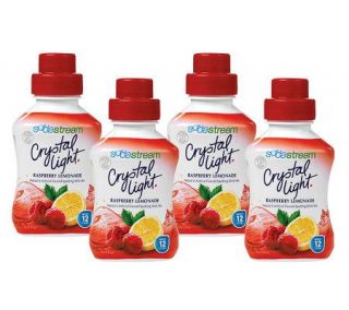 SodaStream (4) 500mL Packs Crystal Light Raspberry Lemonade —