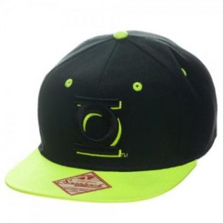 Dc Comics Green Lantern 2tone Neon Snapback Adjustable Hat Cap: Clothing