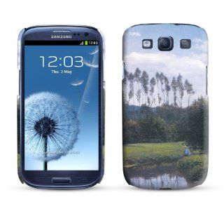 Samsung Galaxy S3 Case View from Ruelles 1858 Claude Monet Cell Phone Cover: Cell Phones & Accessories