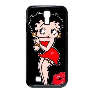 Custom Betty Boop Cover Case for Samsung Galaxy S4 I9500 S4 333: Cell Phones & Accessories
