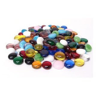 System 96 Glass Pebbles  Mixed Color Assortment   96 COE   1/2 Pound Bag : Other Products : Everything Else