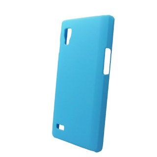 1PC New Premium Quality Plastic Hard Back Cover Case Skin For LG Optimus L9 P760 Sky Blue: Cell Phones & Accessories