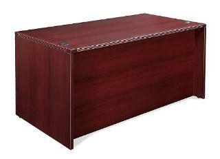 Wood Desk Shell w Modesty Panel   Napa (48 in. x 30 in./Cherry) : Office Desks : Office Products