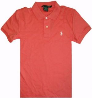 Women's Ralph Lauren Sport Short Sleeve Polo Shirt Sunset Pink Size Medium at  Womens Clothing store: