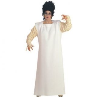 Bride of Frankenstein Costume   Plus Size   Dress Size 16 20: Adult Sized Costumes: Clothing