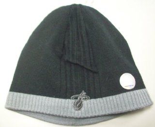 Miami Heat Cuffless Knit Hat by Reebok K351Z : Sports Fan Beanies : Sports & Outdoors