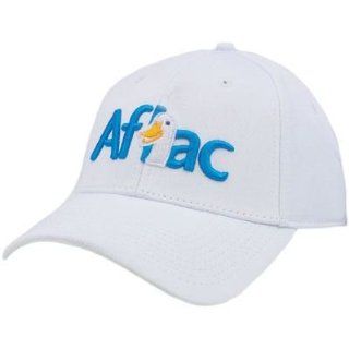 HAT CAP AFLAC DUCK INSURANCE CONSTRUCTED WHITE LIGHT BLUE RACING ASK WORK GAME : Sports Fan Baseball Caps : Sports & Outdoors