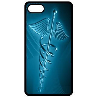 Medical Logo   Image Black Apple Iphone 5 Cell Phone Case   Cover: Cell Phones & Accessories