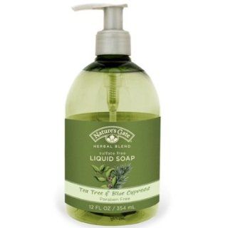 Tea Tree & Blue Cypress Liquid Soap 350 ml Brand Natures Gate Health & Personal Care