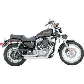 Vance & Hines Chrome Shortshots Staggered Exhaust 99 03 H D XL Sportster 17223: Automotive