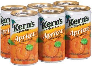 Kern's Apricot Nectar, 6 5.5 oz. Cans (Pack of 8) : Fruit Juices : Grocery & Gourmet Food