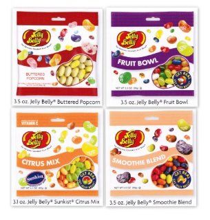 Jelly Belly Buttered Popcorn Jelly Bean Fun Pack : Grocery & Gourmet Food