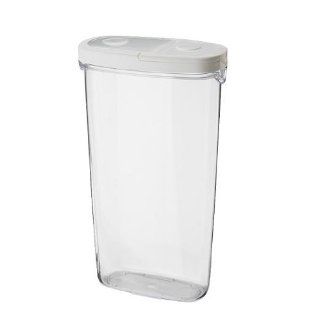 Ikea Jars w/ Lid Clear 2 Quart 7x3x12" BPA Free Food Saver Snack Grain Pasta Liquid Drink Storage Container Kitchen Cabinet Organizer 365+: Kitchen & Dining