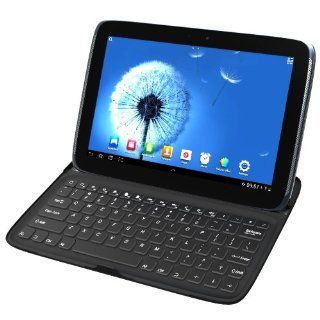 General Shop Slim Thin Mobile Aluminum Bluetooth 3.0 Wiresless Keyboard Case Stand Black for Google Nexus 10 Tablet: Computers & Accessories
