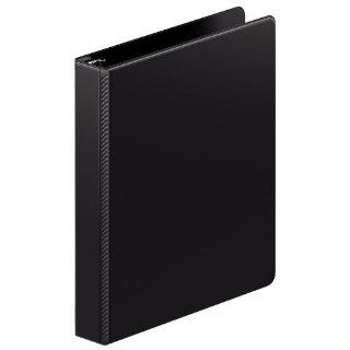 Wilson Jones Heavy Duty Round Ring Binder with Extra Durable Hinge, 1 Inch, Black (W364 14B) : Office Products